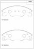 ASIMCO KD6588 Brake Pad Set, disc brake